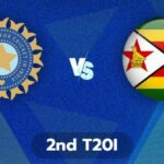 Ind VS Zim 2nd T20