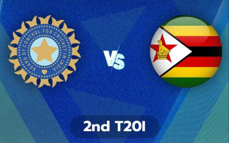 Ind VS Zim 2nd T20